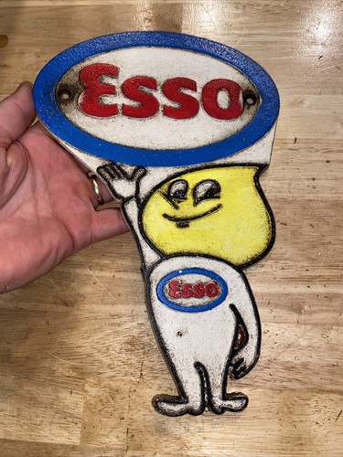 Esso garage plaque - esso, sign