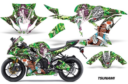 Street bike graphic stickers - bike,