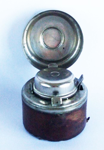 Antique inkwell travelling - antique,