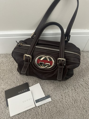 Gucci interlocking brown - gucci, g