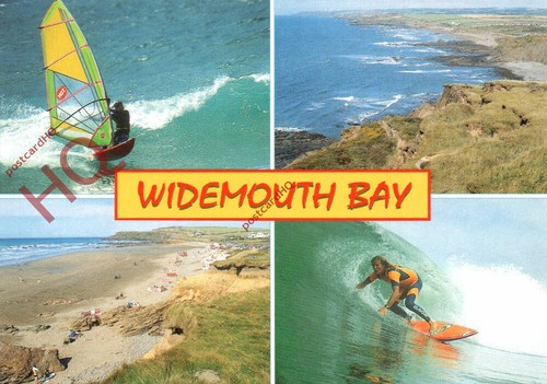 Picture postcard widemouth - picture, postcard:-widemouth