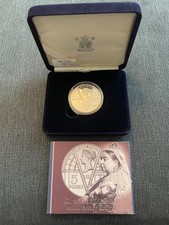 2001 Silver Proof Victorian Anniversary Crown (5 Pounds) Ltd Edition