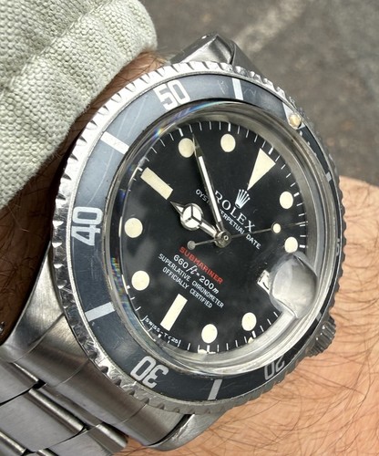 1970 rolex red - 1970, submariner