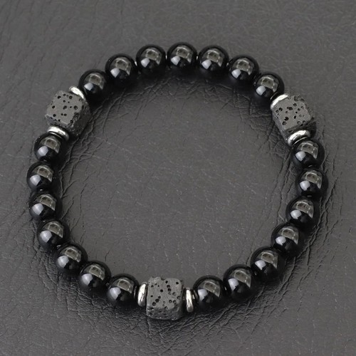 Beaded bracelet handmade - beaded,