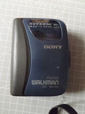 Sony Walkman WM-FX121 Portable Radio Cassette Player Blue AM/FM Battery Powered