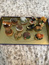 Tetley Tea Vintage Animals Figurines Set of 12