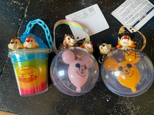 Disneyland Mini Snack Case Set of 3 Chipmunks Collection Tokyo Disney Resort