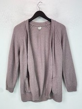 Fat Face Lilac Marl Knit Open