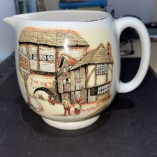 Antique THE JOLLY DROVER JUG  by Lancaster  &  Sandland  Ltd  1920s ENGLAND.