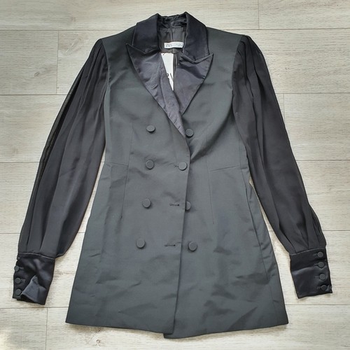 Zara black blazer dress with - zara,