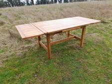 Hardwood Six Plank Drawer Leaf Dining Table*Extendable*Made By " Sherry " 