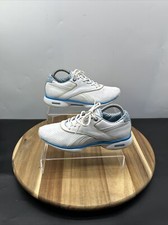 Reebok Easytone Women Trainers UK Size 5.5 White Leather Low Top Lace Up Shoes