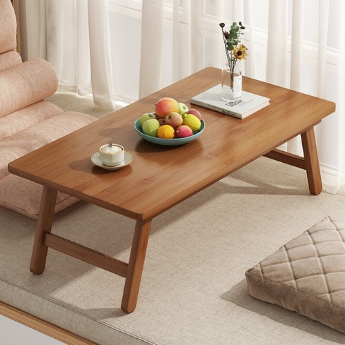 Bamboo folding coffee table - bamboo,
