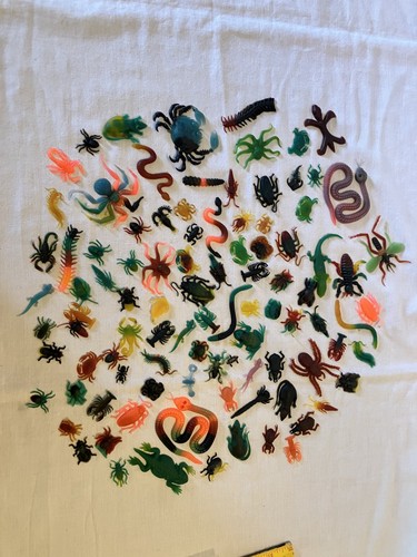 Vintage creepy crawlers rubber - creepy,