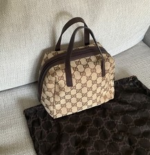 Gucci GG Canvas/Brown leather