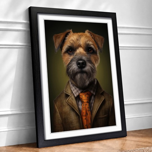 Border terrier suit - terrier,