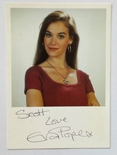 EVA POPE (Coronation Street) Genuine Handsigned Photograph 6 x 4
