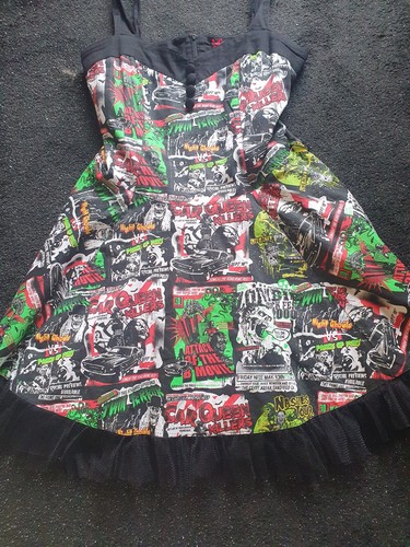 Hell bunny vixen dress - hell,