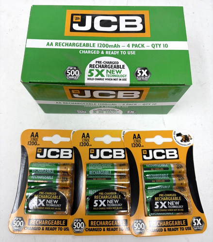 Jcb rechargeable batteries - jcb,