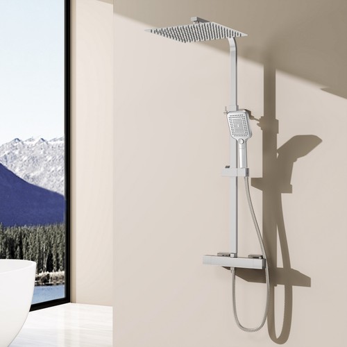 Simple thermostatic shower kit - simple,