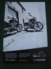 VICTORY MOTORCYCLES VEGAS 8-BALL 1634cc FREEDOM V-TWIN2009ADVERT A4 SIZE FILE 19