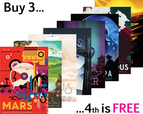 Nasa posters earth mars - posters:,