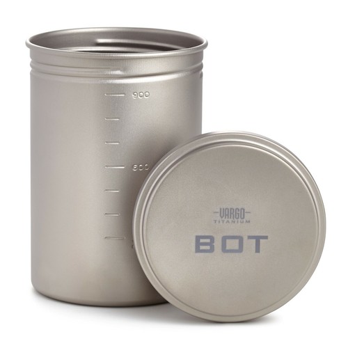 Vargo titanium bot - titanium, pot