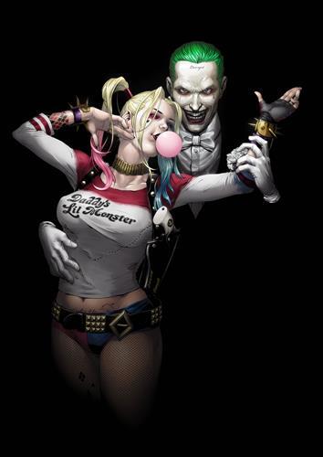 Joker harley quinn suicide - harley,