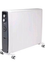 Dimplex FuturRad 3kW Portable Radiator, Quiet Oil Free Smart Column Heater, Fre