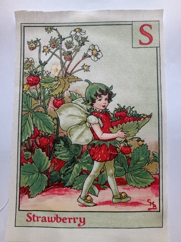 Strawberry alphabet letters - s,