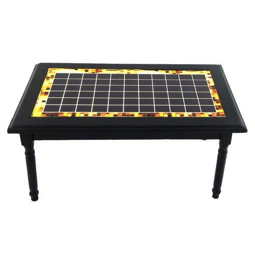 Dolls house black - black, inlay