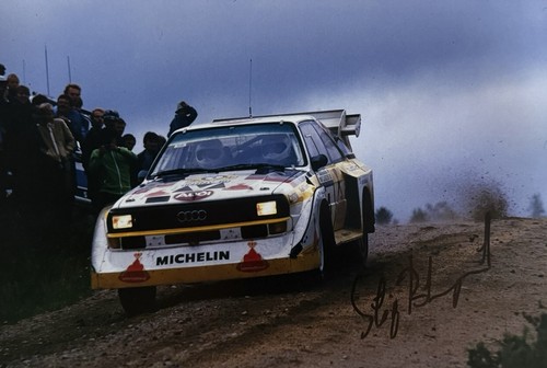 Genuine stig blomqvist signed - genuine,