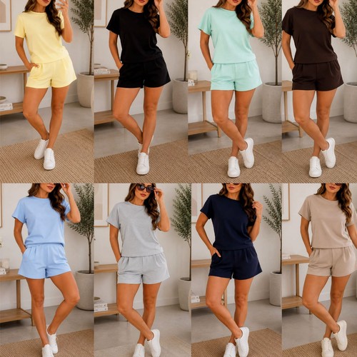 Ladies cinched short set - short,