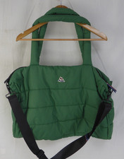 Galt Sand Puffer Tote Bag Quilted Green Shoulder Bag