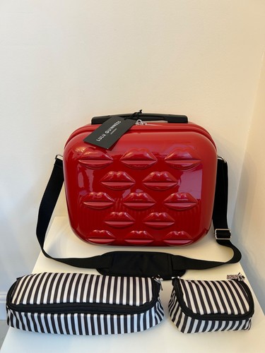 Lulu guinness red lips hard - guinness,
