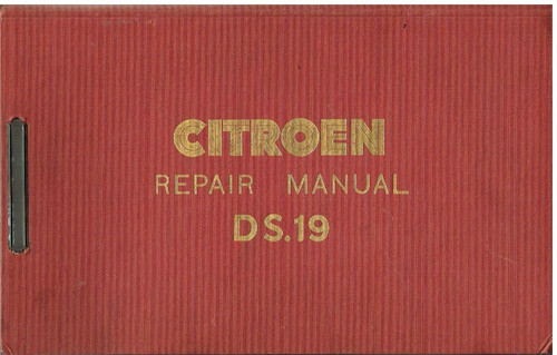 Citroen ds19 saloon - saloon, 1955