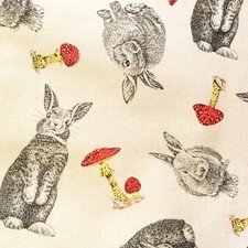 Rabbit cotton fabric