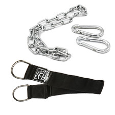Multi Gym Equipment Battle Rope Anchor with Carabiner Weight Lifting Gym Strap