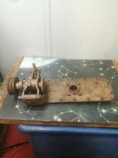 Leyland 680 Engine side cover with auxiliary fan drive pulley vintage bus 