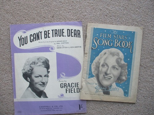 Gracie fields you can - fields., can't