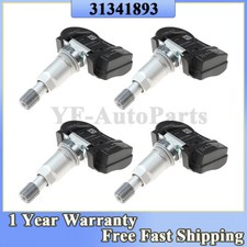 4X TPMS Tyre Pressure Sensor 31341893 for Volvo C30 S60 S70 S80 V40 XC60 XC90