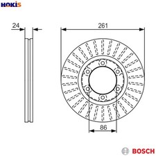 2x BRAKE DISC 0 986 479 053