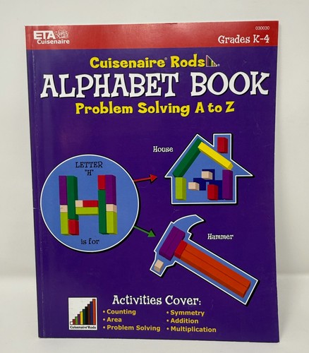 Cuisenaire rods alphabet book - rods,