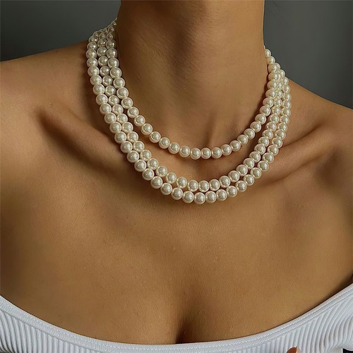 Womans faux pearl - womans, 3