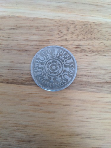 1953 florin two shillings - uk,