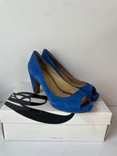 Nine West Blue Suede Courts