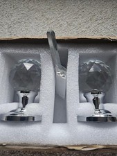 Diamond Glass Door Knobs