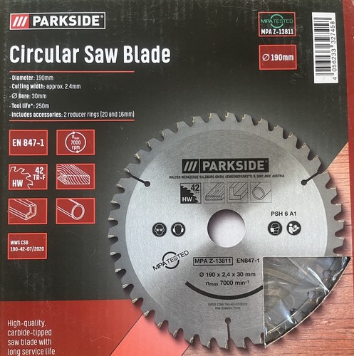 Parkside circular saw blade - blade,