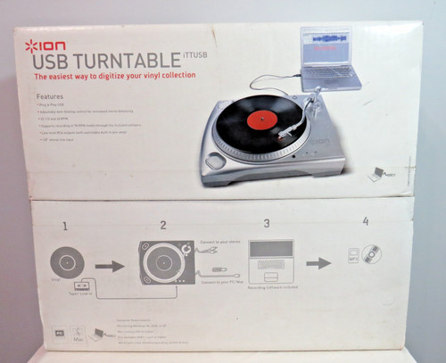 Ion usb turntable - usb,