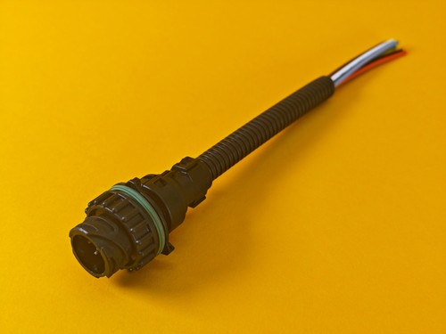 Pin connector plug male - 6/7,